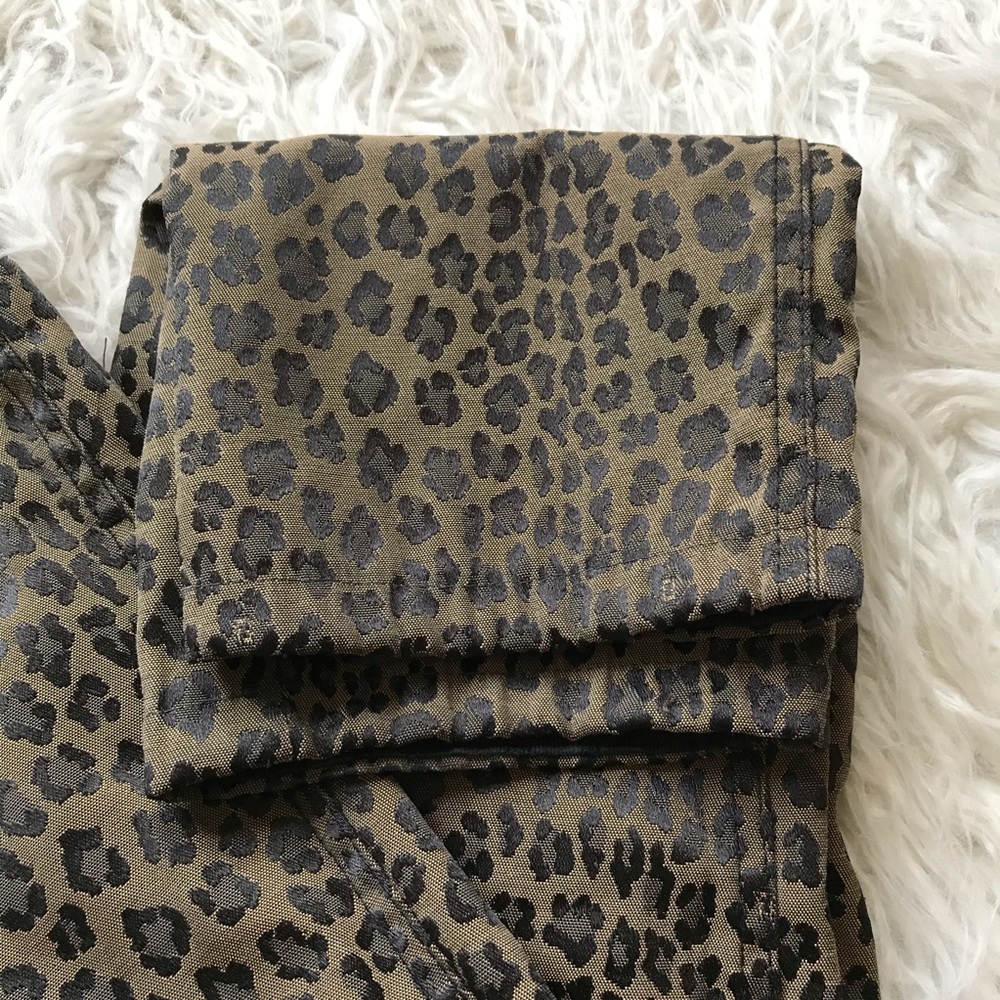Vintage 1990’s Fendi Zucca Leopard Print Trousers - Picture 3 of 16